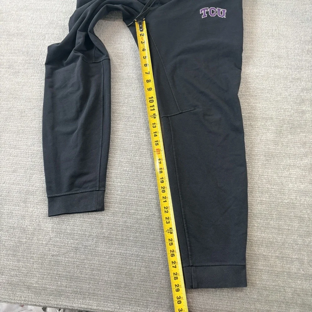 Lululemon Soft Jersey Jogger Men L Black Texas Christian University TCU Athletic